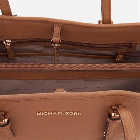 jet set travel east west tote michael kors|Michael Kors saffiano tote.